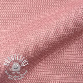 Tissu déco DOBBY Coloured Dot blush