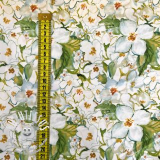 Viscose RADIANCE Francesca flowers digital print