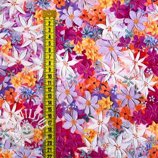 Viscose RADIANCE Gracia flowers digital print