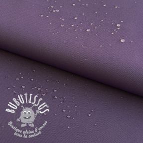 Tissu imperméable violet