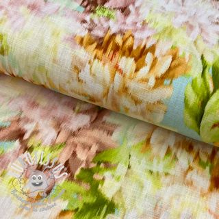 Viscose lin Summer flower digital print