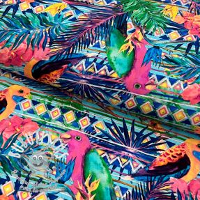 Viscose STRETCH Jungle digital print