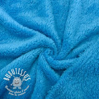 Polaire bien-etre DOUBLE FACE FLEECE TEDDY aqua