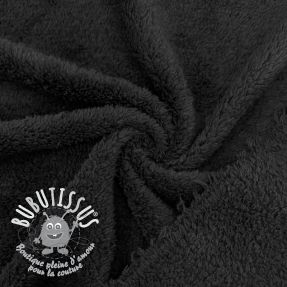 Polaire bien-etre DOUBLE FACE FLEECE TEDDY black