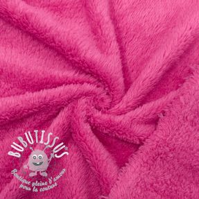 Polaire bien-etre DOUBLE FACE FLEECE TEDDY fuchsia