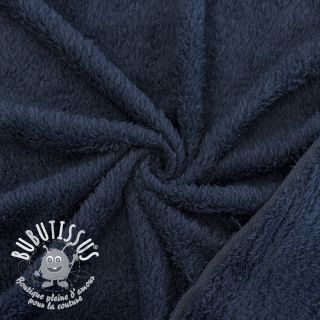 Polaire bien-etre DOUBLE FACE FLEECE TEDDY dark blue